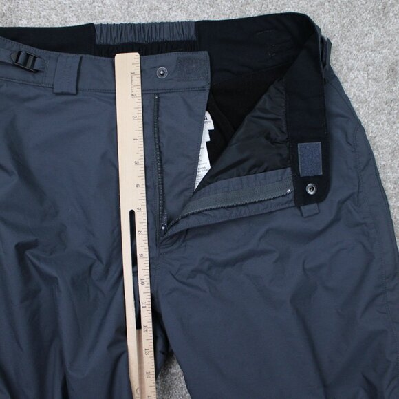 Columbia Titanium Snow Pants Womens Large Gray Nylon Boot Gaiters w/ 30" inseam - Picture 10 of 15